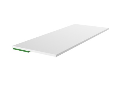 Samolepicí PVC lišta 120 x 2,5 mm bez praporku bílá – tyč 6 m